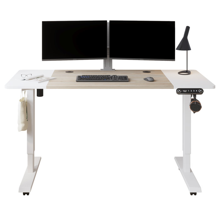 iTocesk Height Adjustable Standing Desk & Reviews Wayfair